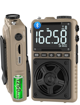 Jazmm front view showing buttons and display for quick station access