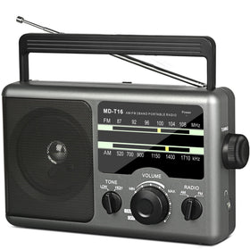 Jazmm front view showing speaker and dial for clear listening