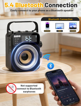 Jazmm built-in 4000mAh battery enables long playtime outdoors.