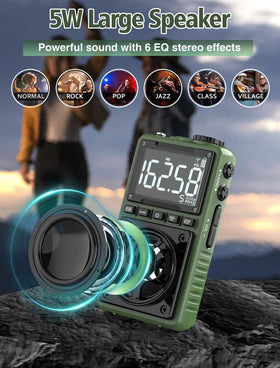 Jazmm top controls and extendable antenna for simple tuning and reach