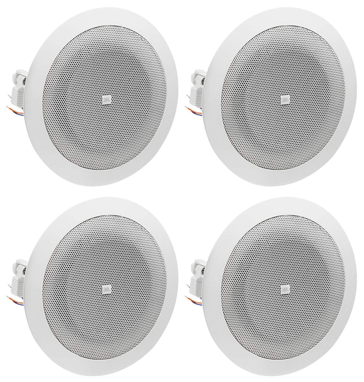 JBL 8124 ceiling speaker front view showing a compact 4-inch full-range unit.