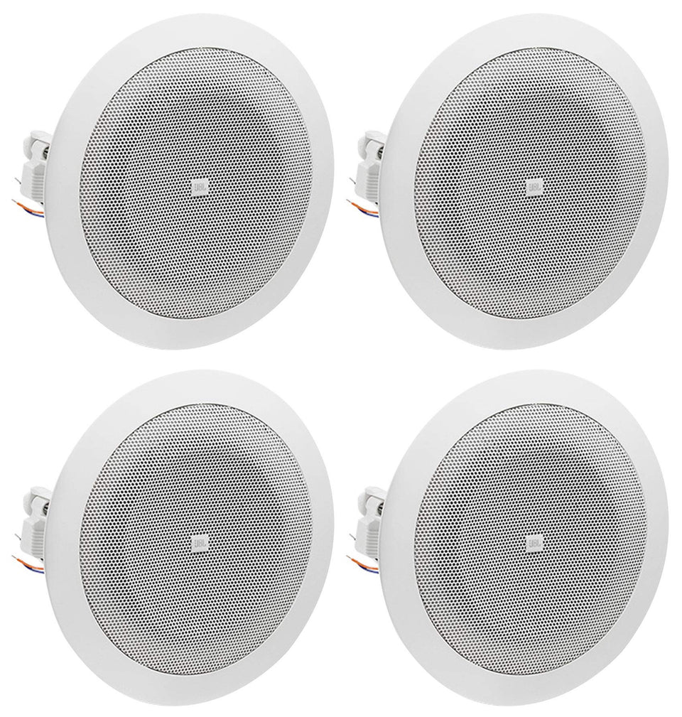 JBL 8124 ceiling speaker front view showing a compact 4-inch full-range unit.