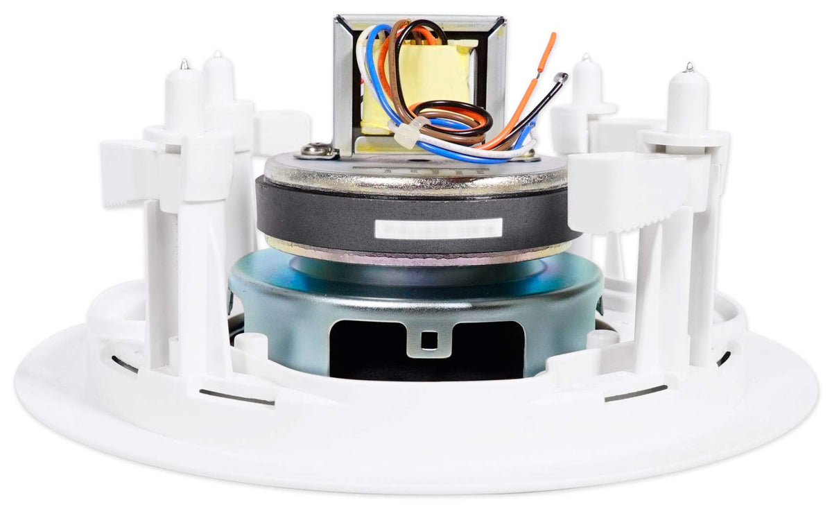 JBL 8124 open-back design supports flexible ceiling mounting.