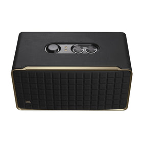 JBL Authentics 500 with Wi‑Fi, AirPlay and QPlay enables seamless streaming.