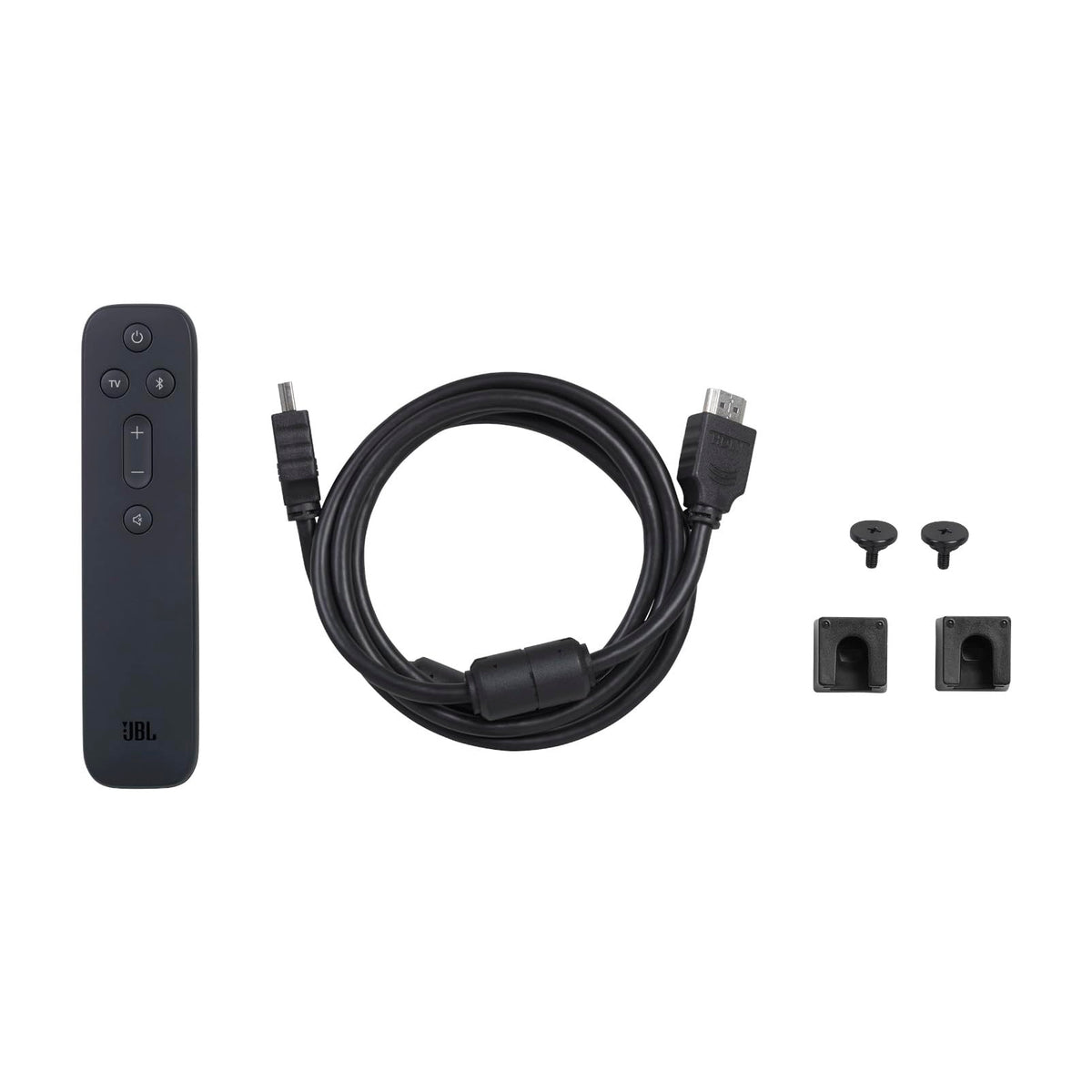 JBL Bar 2.0 MK2 compact unit fits under the TV, saving space