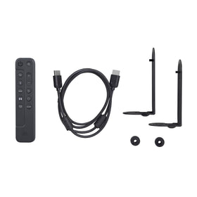 JBL Bar 300 built-in bass port for punchy bass without extra speakers.