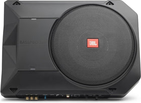 JBL Bass Pro SL2 bass boost control enables tailored peak reduction.