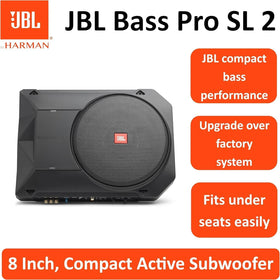 JBL Bass Pro SL2 box contents support quick setup and secure mounting.