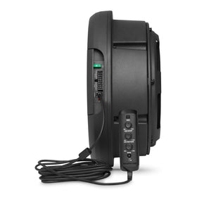 JBL BassPro Hub built-in amplifier delivers 200W RMS for powerful bass.