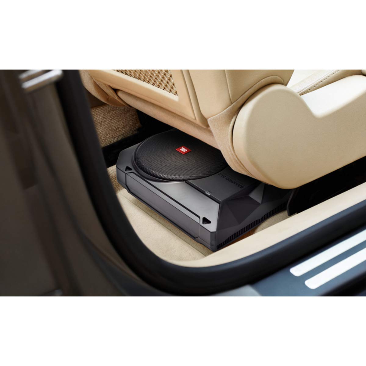 JBL BassPro SL2 compact under-seat design saves cabin space