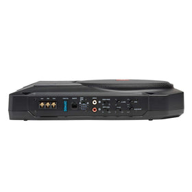 JBL BassPro SL2 installed under seat demonstrates compact integration