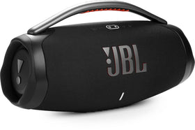 Complete JBL Boombox 3 bundle with gSport case for rugged outdoor use
