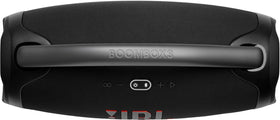 JBL Boombox 3 waterproof and dustproof for rugged outdoor use.
