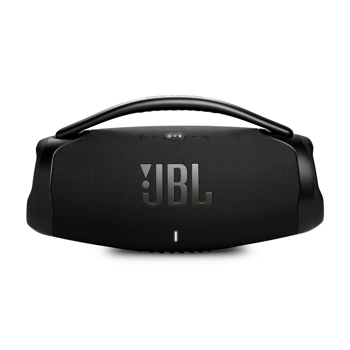 JBL Boombox 3 Wi-Fi app setup with JBL One App for customization.