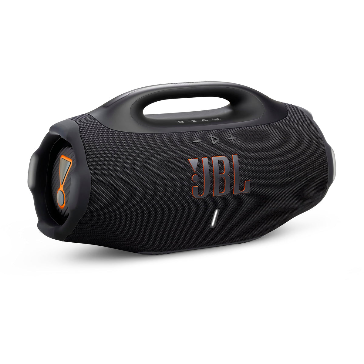 JBL Boombox 4 front view shows powerful Pro Sound for outdoor parties