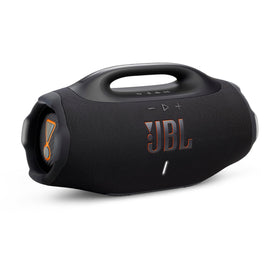 JBL Boombox 4 front view shows powerful Pro Sound for outdoor parties