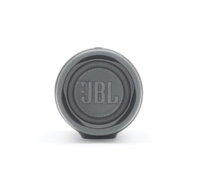 JBL Charge 4 back view with Connect+ symbol for party-wide audio expansion.