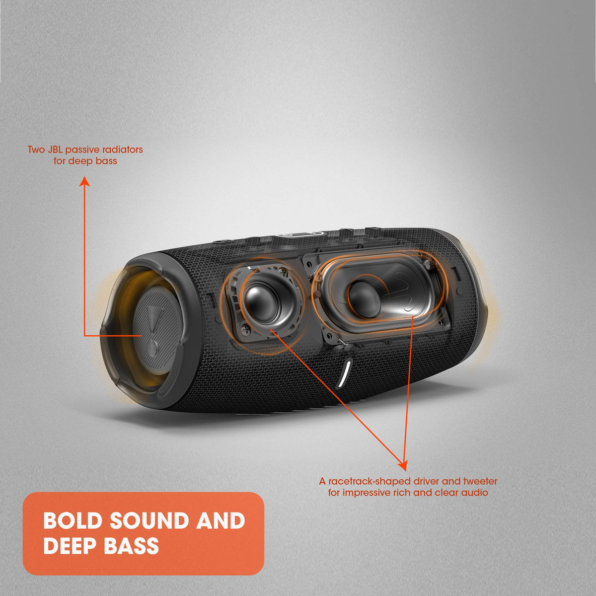 JBL Charge 5 offers 20 hours for all-day listening