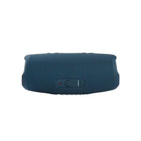JBL Charge 5 blue in-packaging ready for outdoor adventures or gifting.