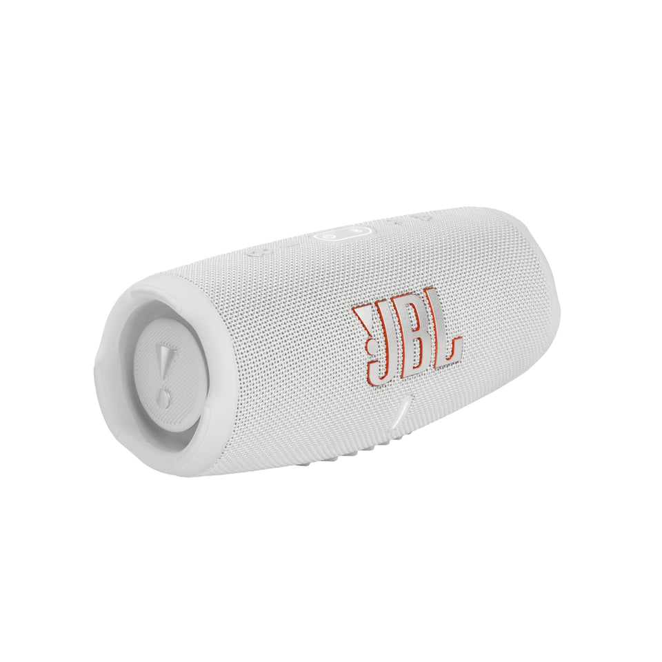 JBL Charge 5 front view highlighting rugged design and outdoor sound potential