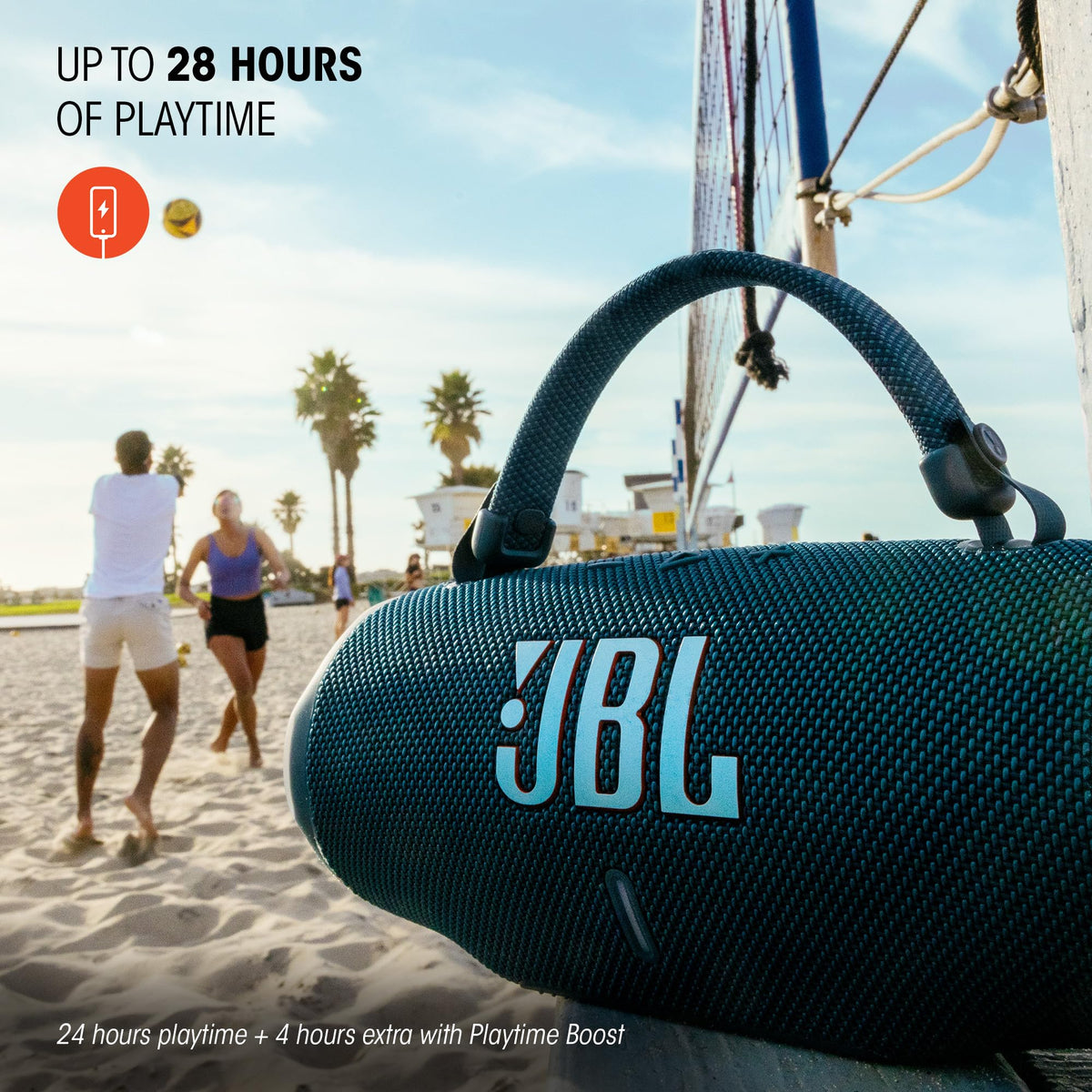 JBL Charge 6 drop-proof design survives 1-meter concrete drops
