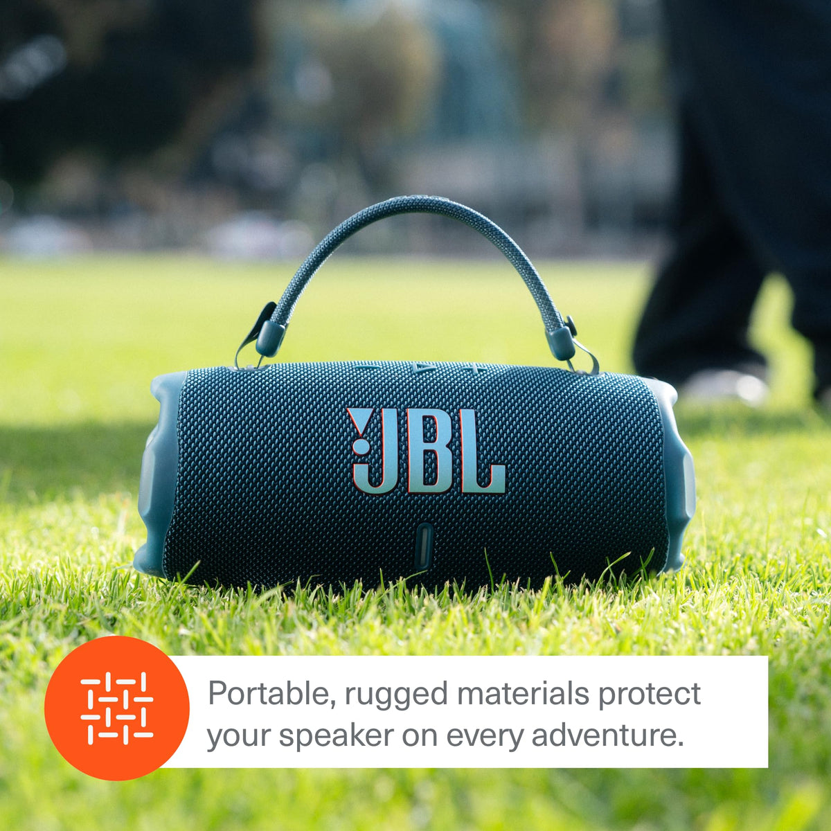 JBL Charge 6 IP68 waterproof and dustproof for outdoor use