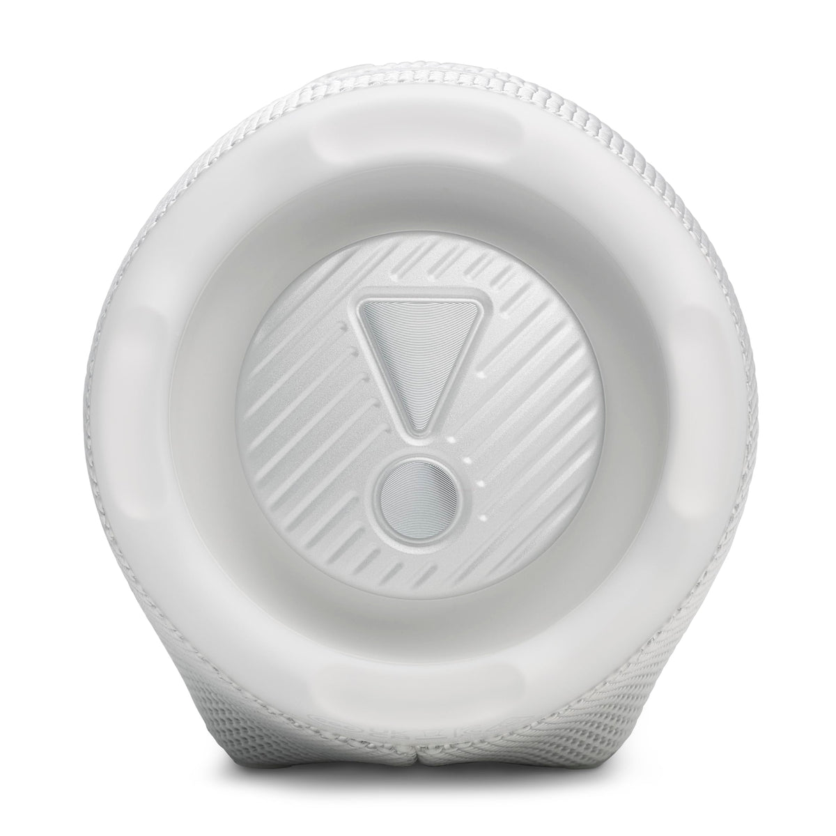 Renewed white JBL Charge 6 ready for portable use