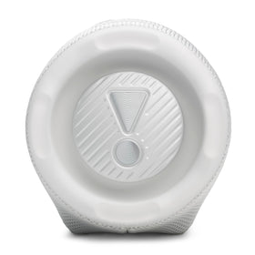 Renewed white JBL Charge 6 ready for portable use