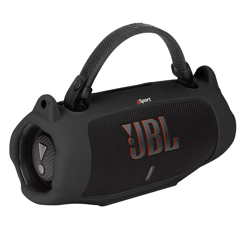 JBL Charge 6 waterproof speaker front view for outdoor listening