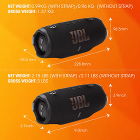 JBL Charge 6 blue built-in powerbank for on-site device charging