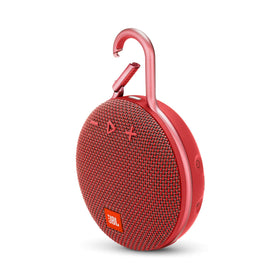 JBL Clip 3 held in hand to show scale and portability benefit