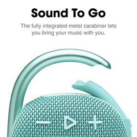JBL Clip 4 teal waterproof durability ideal for outdoor use