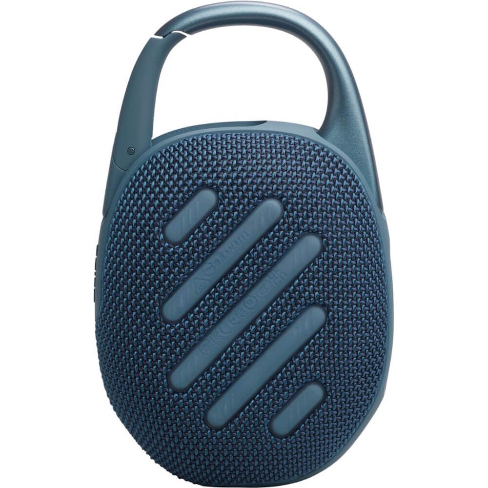 JBL Clip 5 close-up grille texture showing durable build and audio clarity