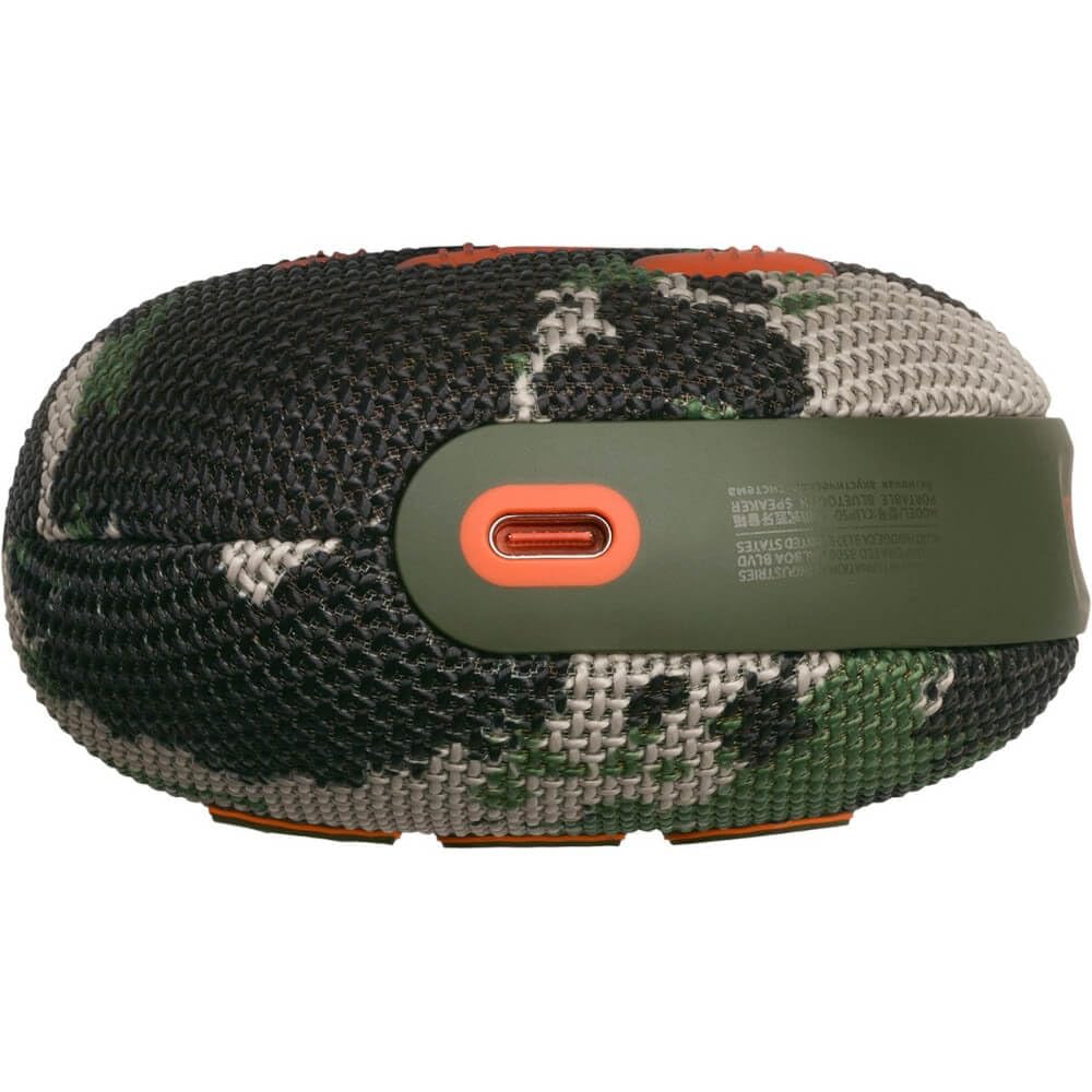 JBL Clip 5 Renewed recycled materials reflect eco-conscious construction