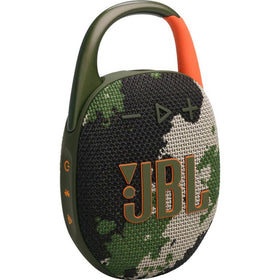 JBL Clip 5 Renewed side view highlights slim profile for easy packing