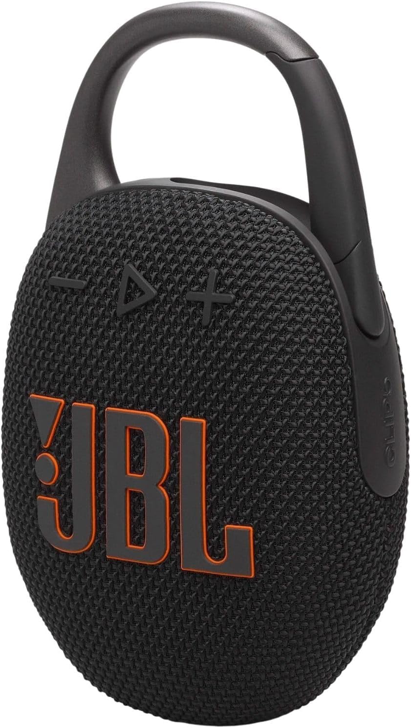 JBL Clip 5 ultra-portable speaker with waterproof and dustproof protection for outdoor use