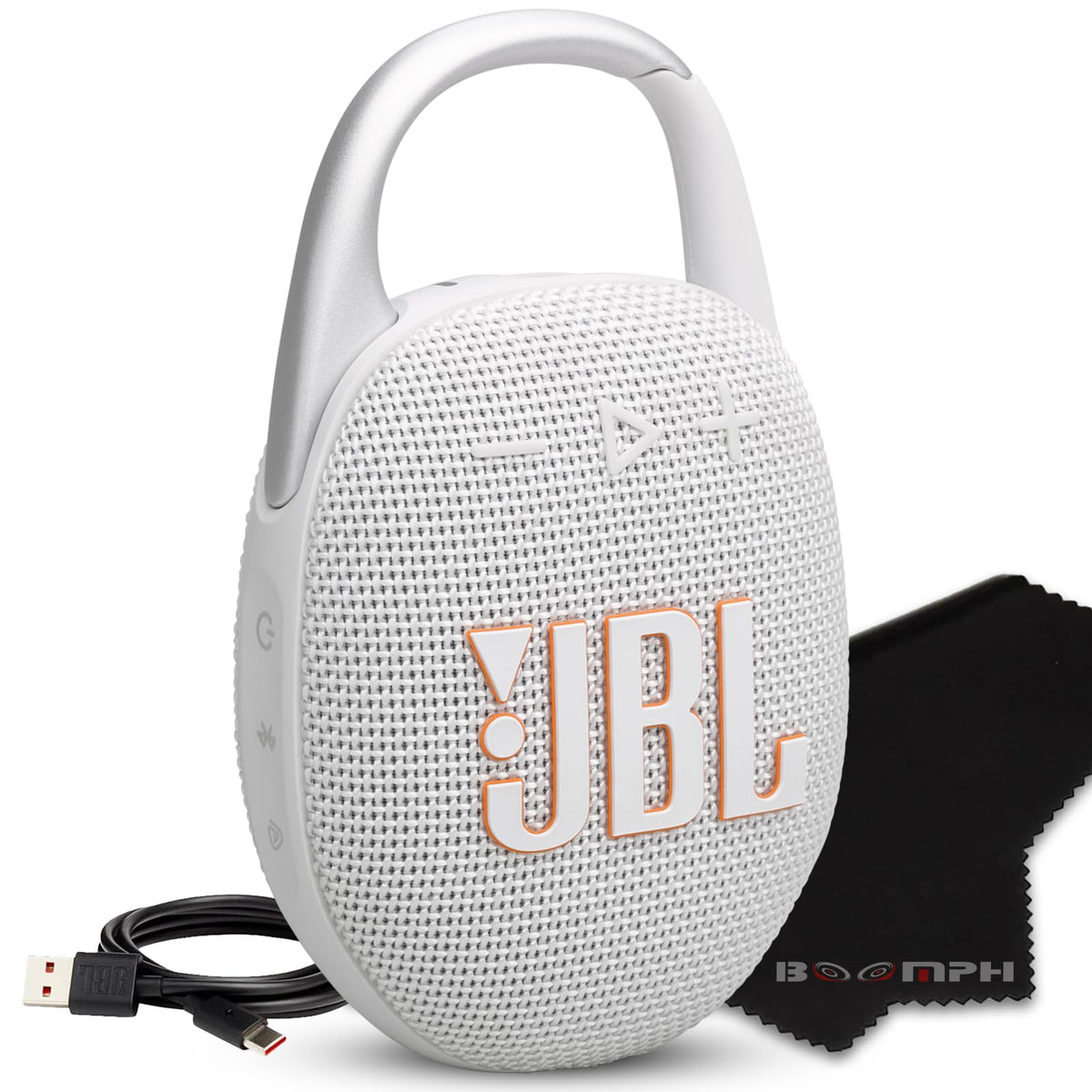 JBL Clip 5 waterproof and dustproof for outdoor use.