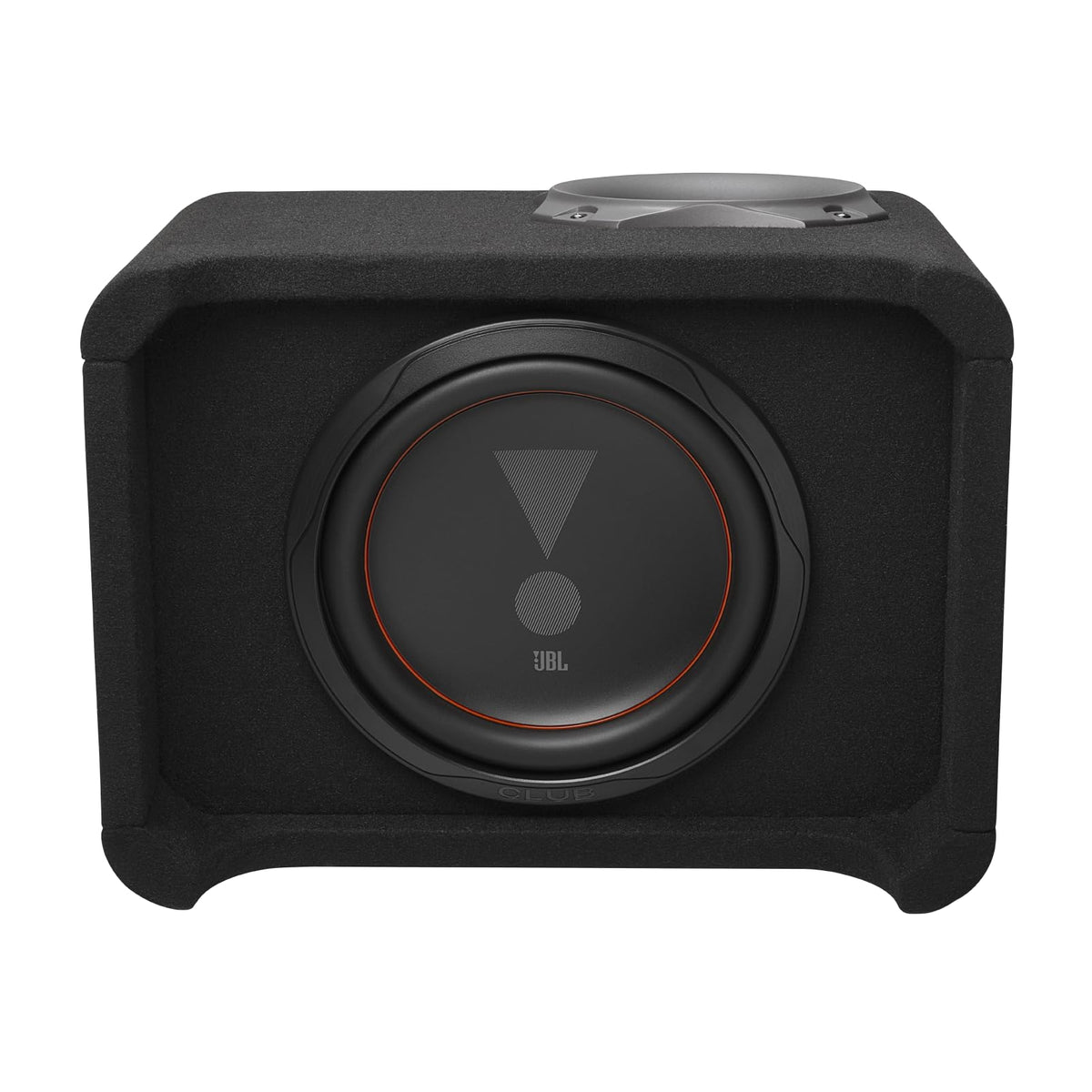JBL Club 1000P removable logo badge offers flexible placement options.