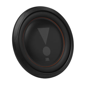 JBL Club 102SL front view shows a compact, space-friendly 10-inch subwoofer for tight installations.