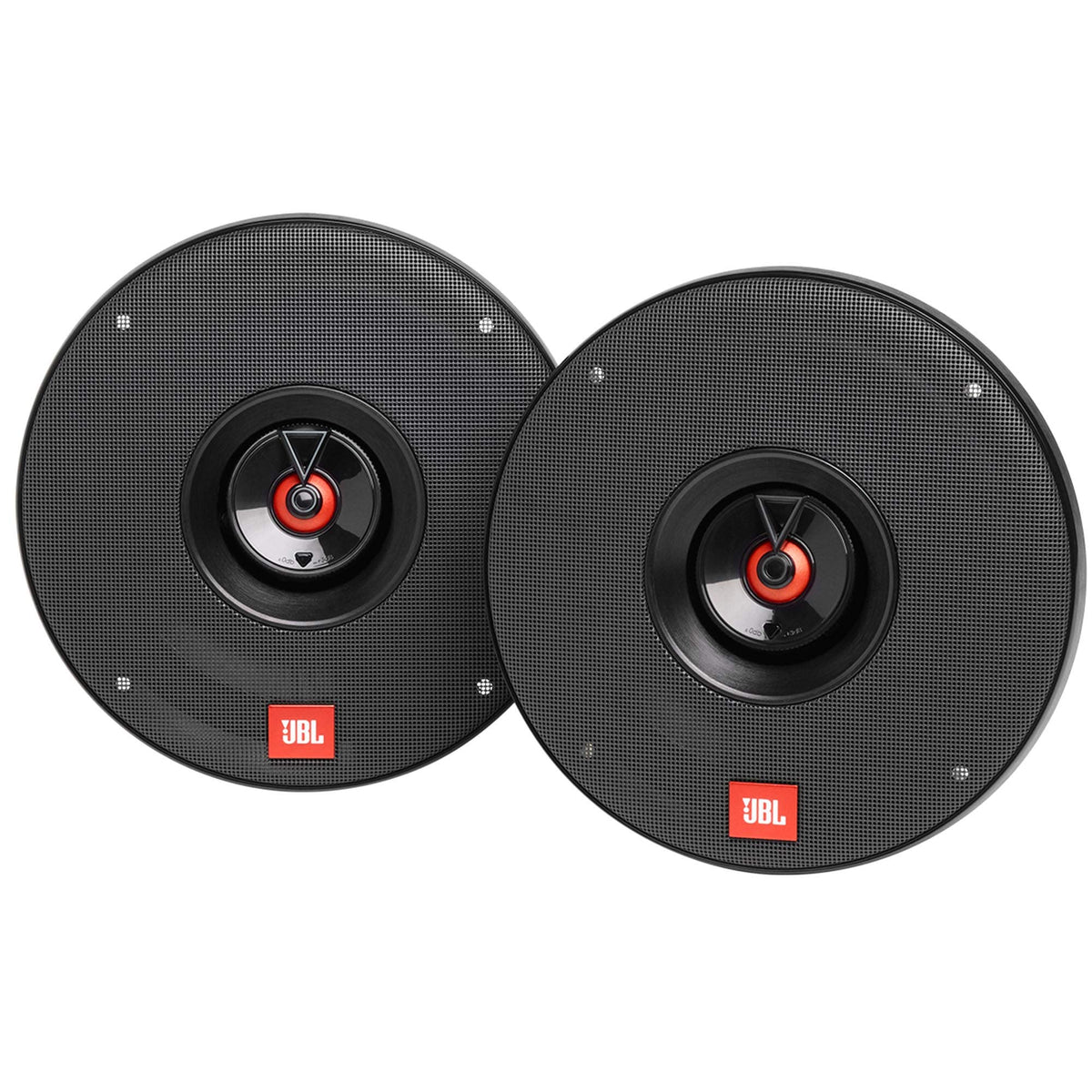 JBL Club 622 6.5-inch front view showing compact car door speaker for enhanced bass.