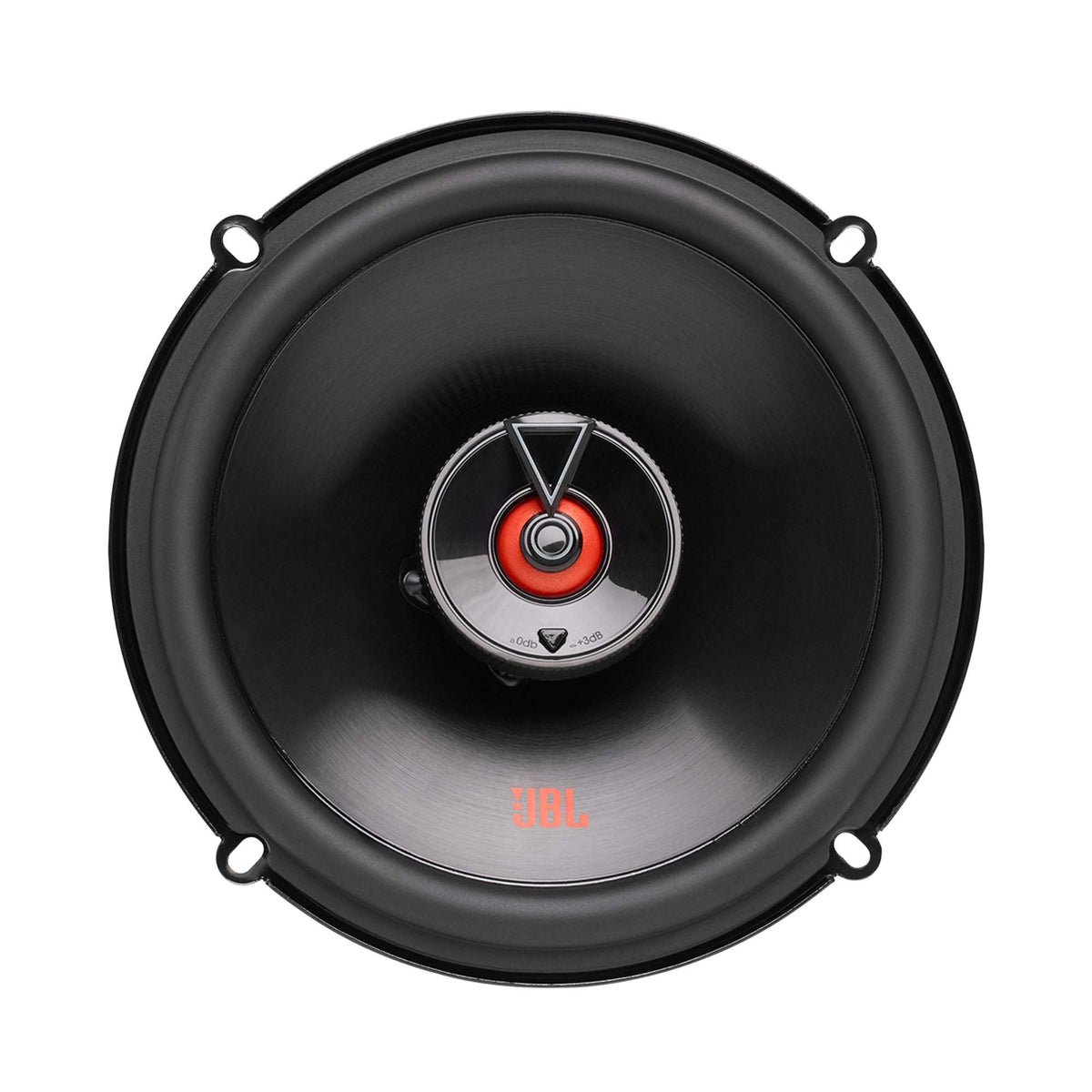 JBL Club 622 6.5-inch woofer cone detail highlighting Plus One cone design.
