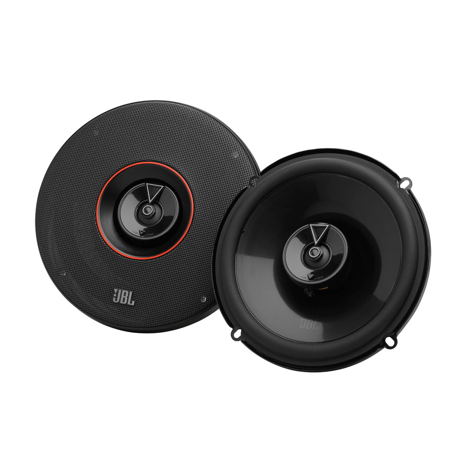 JBL Club 64 woofer cone with Plus One design delivers deeper bass in cars.