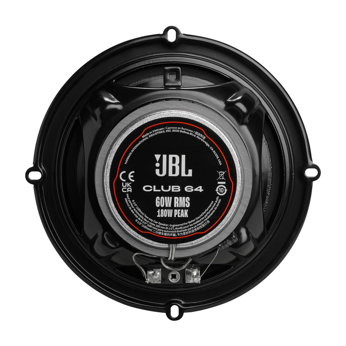 JBL Starfish Tweeter Mounting Adapter enables easy, secure installation.