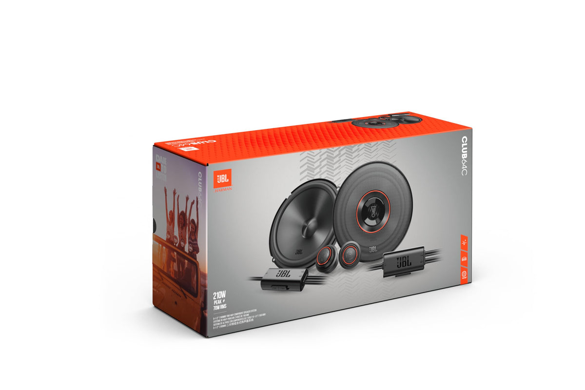 JBL Club 64C 3-ohm impedance suitable for diverse amplifiers