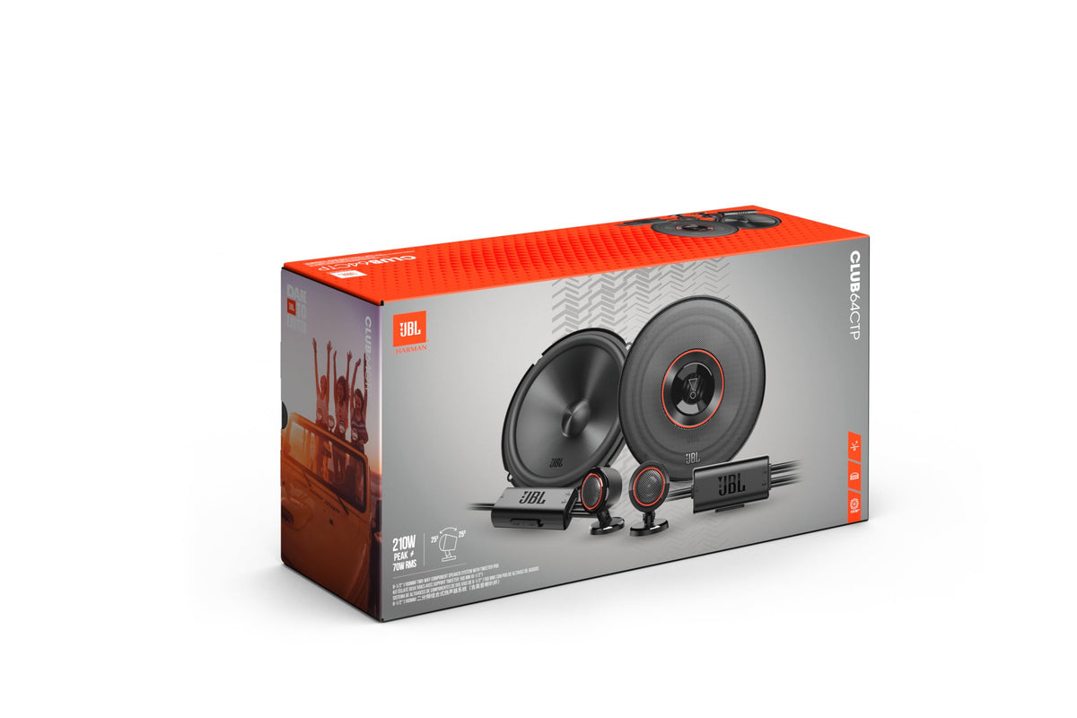 JBL Club 64CTP adjustable tweeter level helps tailor listening balance
