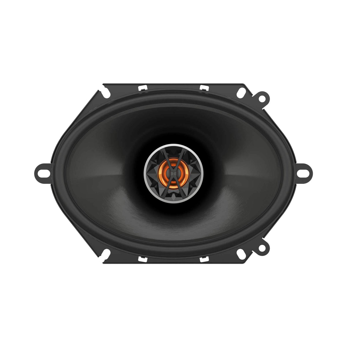 JBL CLUB 8620 polypropylene woofer close-up revealing durable cone benefit