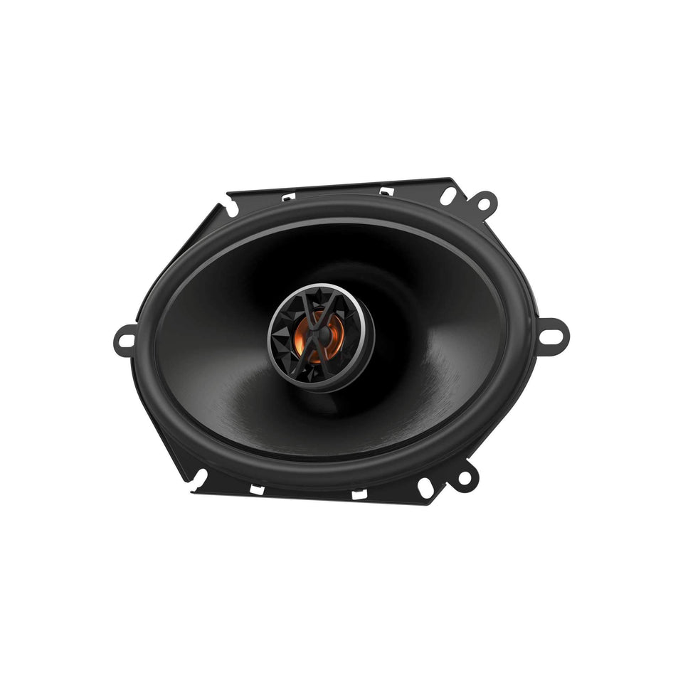 JBL CLUB 8620 front view showing grille and mounting for clear upgrade