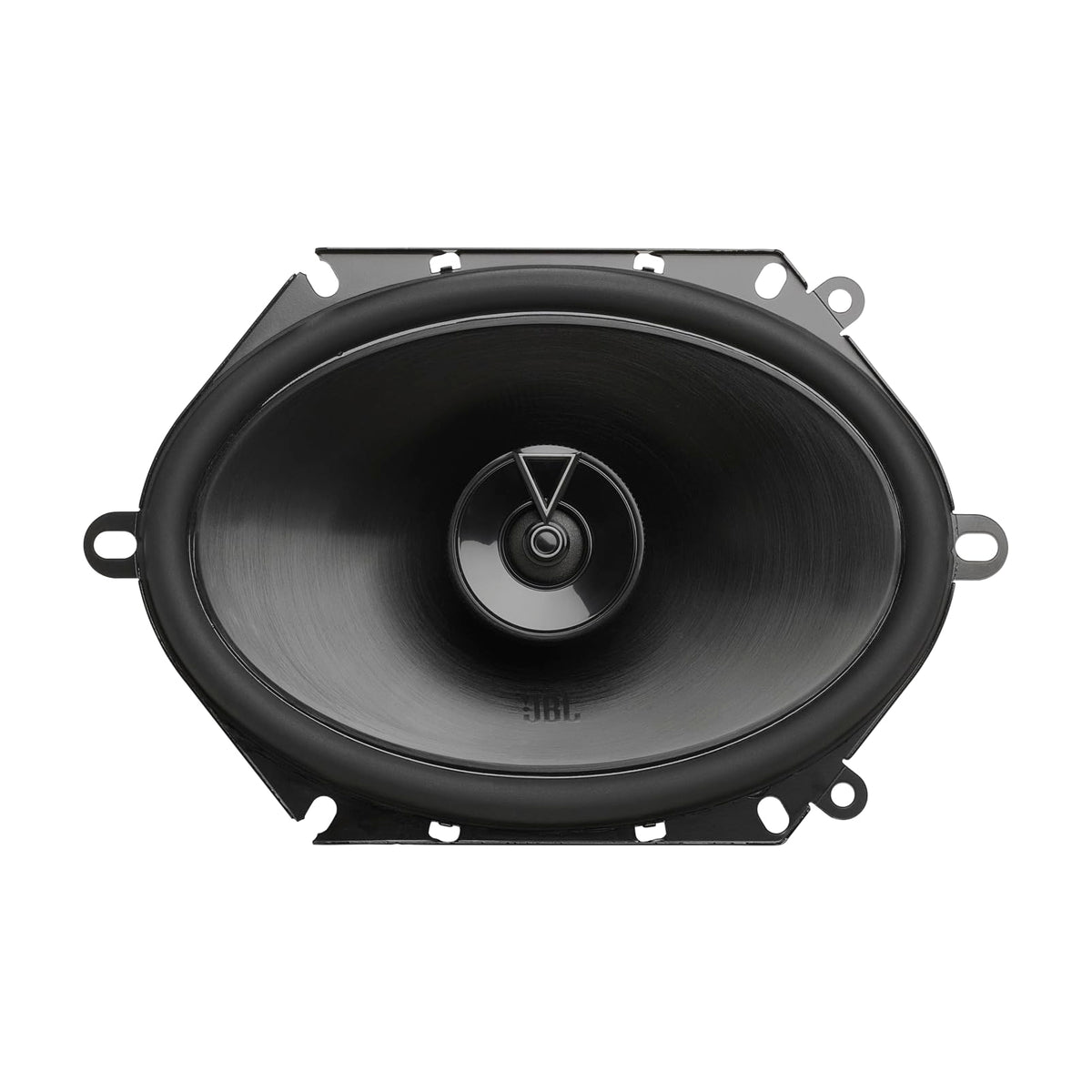 JBL Club 864F cone close-up highlighting Plus One design.