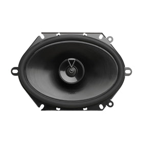 JBL Club 864F cone close-up highlighting Plus One design.