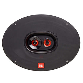 JBL Club 9632 grille detail emphasizing three-way design and durable grille
